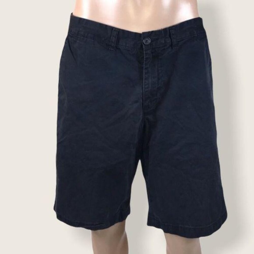 TOMMY HILFIGER Dark Blue Khaki Shorts Size 34 Men's